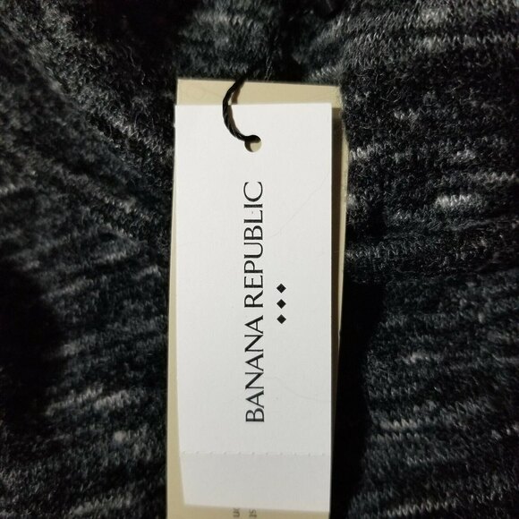 Banana Republic Cowl Neck Smokey Knit Sweater Dress Womens Gray Size XS p NWT - Picture 7 of 9